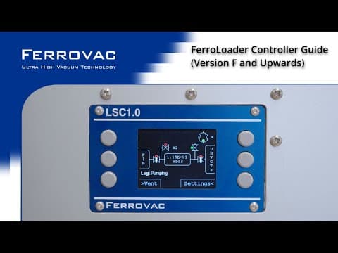 New FerroLoader Operating System Guide (Version F and Above)